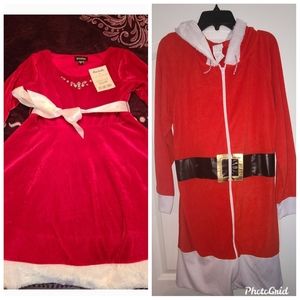 Santa dress woman's s/m. $10 EACH. SEE OTHER LISTING!